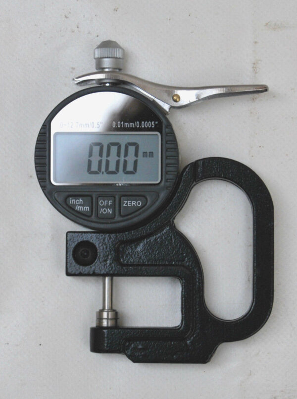 SPESSIMETRO A GOLA DIGITALE RAPIDO MISURATORE SPESSORE 0-12.7mm 0.01mm