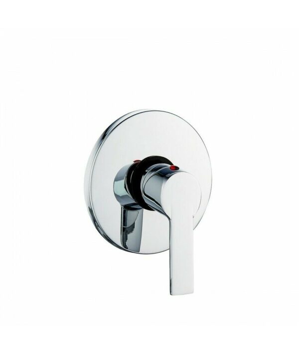 MISCELATORE DA INCASSO PER DOCCIA PARETE CASA BAGNO EASILY TONDO 214