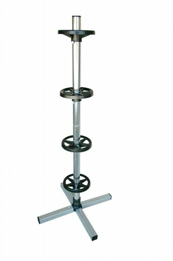 SUPPORTO ALBERO PNEUMATICI CERCHIO CERCHIONI PORTA RUOTE RUOTA PNEUMATICO 332AD