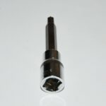 CHIAVE A BUSSOLA TORX T 45 LUNGA PUNTA 100 MM 1/2" BUSSOLE ACCIAIO S2