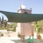 TENDA A VELA QUADRATO DA SOLE OMBREGGIANTE TELO PARASOLE GIARDINO 3x3 mt 414