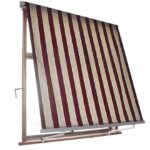 TENDA SOLE CADUTA 3X2,45 MT SENZA CASSONETTO BRACCI BEIGE BORDEAUX BALCONE 365