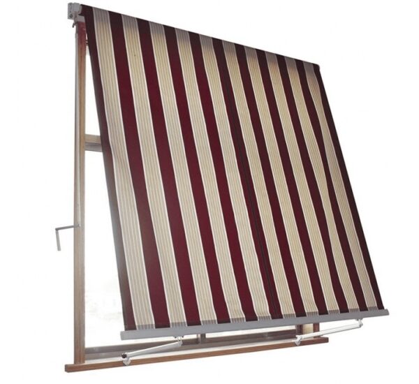 TENDA SOLE CADUTA 3X2,45 MT SENZA CASSONETTO BRACCI BEIGE BORDEAUX BALCONE 365