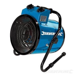 TERMOVENTILATORE TERMO VENTILATORE PORTATILE 2 KW TELAIO IN ACCIAIO SILV 109
