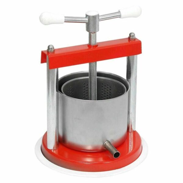 TORCHIO TORCHIETTO PREMITUTTO GRANDE ALLUMINIO CESTELLO ACCIAIO INOX 5 LT 134