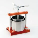 TORCHIO TORCHIETTO PREMITUTTO MEDIO ALLUMINIO CESTELLO ACCIAIO INOX 3 LT ROSSO