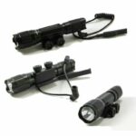 TORCIA LED CREE 5000LM SLITTA CANNA FUCILE PULSANTE REMOTO RICARICABILE DT-2006