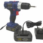 AVVITATORE TRAPANO BATTERIA 18V 2 BATTERIE LITIO RICARICABILE VALIGETTA 316