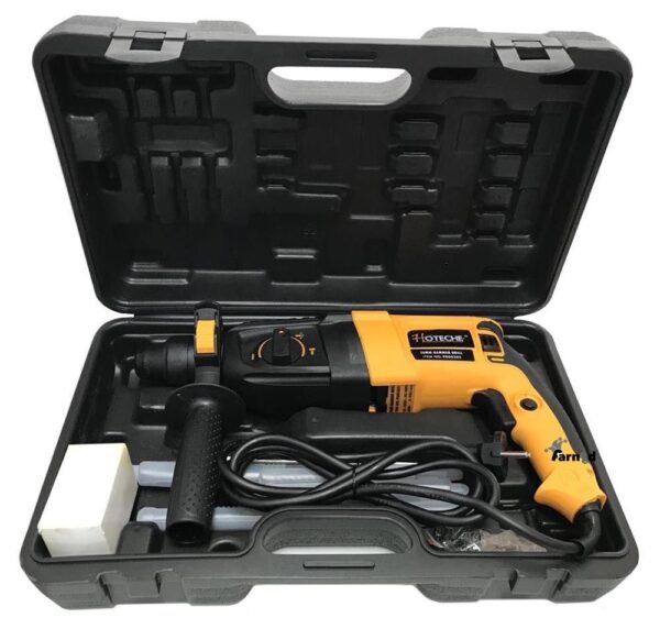 TRAPANO SCALPELLATORE MARTELLO DEMOLITORE 800W 26mm TASSELLATORE 5 PUNTE 213 OX