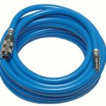 TUBO ARIA COMPRESSA FLESSIBILE PER COMPRESSORE 22 MT RACCORDO RAPIDO 1/4" 151 oX