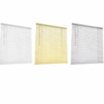 TENDA DA SOLE VENEZIANA 60x160 cm IN PVC DA INTERNI CASA VENEZIANE PARASOLE BEIGE 743