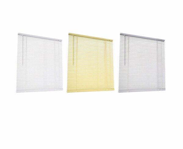 TENDA DA SOLE VENEZIANA 60x160 cm IN PVC DA INTERNI CASA VENEZIANE PARASOLE GRIGIO 743