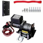 ARGANO ELETTRICO 3000 Lb VERRICELLO BARCA 12V FRIZIONE TELECOMANDO PARANCO 019