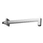 BRACCIO DOCCIA PER SOFFIONE QUADRATO ACCIAIO CROMO BAGNO 40CM 938 EASILY