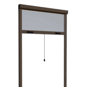 ZANZARIERA RULLO AVVOLGIBILE MARRONE FINESTRE FRIZIONE 80X170 RIDUCIBILE 0916