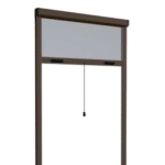 ZANZARIERA RULLO AVVOLGIBILE MARRONE FINESTRA FRIZIONE 60X170 RIDUCIBILE 0933