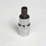 CHIAVE A BUSSOLA ESAGONALE H10 CORTA PUNTA 55 MM 1/2" BUSSOLE ACCIAIO CHIAVI