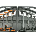 SET KIT 16 PZ CHIAVI CHIAVE A T ESAGONALI TORX LUNGHE VALIGETTA CASSETTA 052