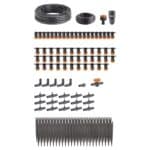 KIT DRIP IRRIGAZIONE A GOCCIA TERRAZZO AIUOLA 50 PIANTE GIARDINO CLABER 90772