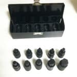 SET CHIAVI BUSSOLA BUSSOLE ESAGONALI IMPATTO H4 H19 1/2" AVVITATORE 942 SK