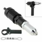 RIVETTATRICE PER TRAPANO AVVITATORE ELETTRICO BATTERIA BATTERIE RIVETTI LS nero
