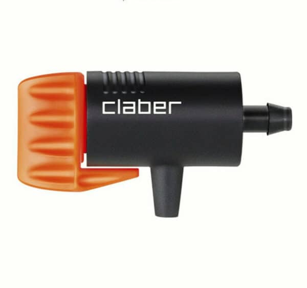 KIT GOCCIOLATORI 50PZ REGOLABILI 0-6 l/h IRRIGAZIONE GIARDINO ORTO CLABER 99209