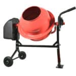 BETONIERA 70L LT 275W 220V IMPASTATRICE MISCELATORE CEMENTO CON 2 RUOTE 279