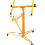 SOLLEVATORE PANNELLI CARTONGESSO ALZA LASTRE PORTATA 68 KG CONTROSOFFITTI 156
