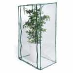 SERRA BALCONE TERRAZZO PROTEZIONE PIANTE METALLO TELO PVC cm 95x70x190h 262
