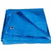 TELO OCCHIELLATO IMPERMEABILE 90GR ANTIGELO PROTETTIVO 6X8 MT COPERTURA BLU 690