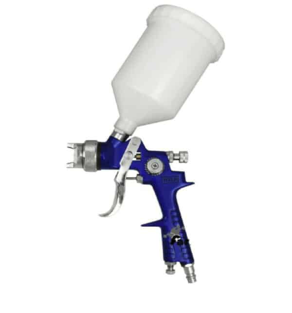 PISTOLA AEROGRAFO ARIA SERBATOIO 600 ML UGELLO 1.2 MM SPRUZZO HVLP VERNICIATURA