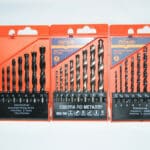 SET PUNTE PUNTA TRAPANO METALLO FERRO MURO LEGNO 3 10 MM METRICHE 24 PZ HSS