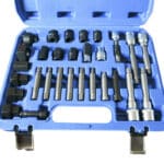 KIT DI CHIAVI 30 PEZZI PZ SMONTAGGIO PULEGGIA PULEGGE ALTERNATORE MOTORE AUTO BL 276
