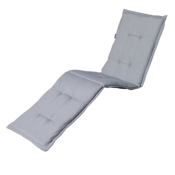 CUSCINO PER LETTINO SDRAIO PRENDISOLE CON VOLANT LACCETTI GRIGIO 190x55 cm 605V
