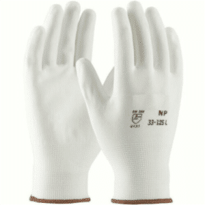 12 PAIA DI GUANTI GUANTO DA LAVORO SPALMATI NYLON POLIURETANO MISURA 7