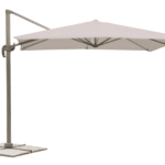OMBRELLONE A BRACCIO PARASOLE GIARDINO 3x4 mt DECENTRATO GAZEBO ECRU 266V