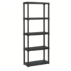 SCAFFALE SCAFFALATURA PORTATUTTO 5 PIANI RIPIANI 70x30x175 H PORTATA 100KG 008AP