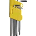 SET CHIAVI ESAGONALI LUNGHE 9 PZ BRUGOLA L CHIAVE 1,5 10 MM BALLPOINT 207BA