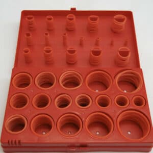 KIT GUARNIZIONI O-RING ORING 419 PZ IN SILICONE METRICI ANELLI GOMMINI ARA