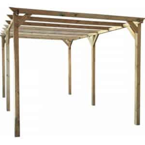 PERGOLA PERGOLATO STRUTTURA GAZEBO IN LEGNO TETTOIA GIARDINO ESTERNO 3x6 MT 547