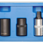 SET 3 BUSSOLE PENTAGONALI PINZA FRENO KIT DADI PINZE FRENI BUSSOLOTTI 1/2" 700sa
