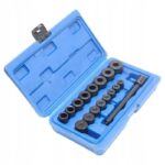 KIT ALLINEAMENTO CENTRA FRIZIONE 17PZ ADATTATORI ATTREZZI CLUTCH UNIVERSALE 957S