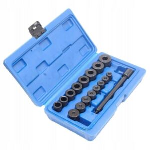 KIT ALLINEAMENTO CENTRA FRIZIONE 17PZ ADATTATORI ATTREZZI CLUTCH UNIVERSALE 957S
