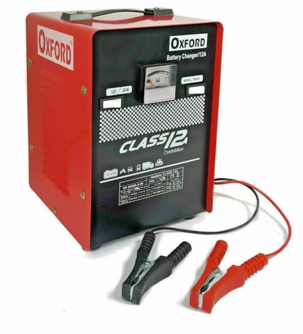 CARICABATTERIA BATTERIE AVVIATORE AUTO FURGONE BOOSTER 12 24 V 12A BARCA CLASS