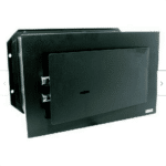 CASSAFORTE A MURO MOBILE INCASSO CON CHIAVE 23x36x20 cm IN ACCIAIO HOTEL 983 NK