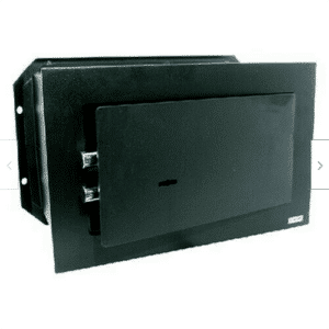CASSAFORTE A MURO MOBILE INCASSO CON CHIAVE 21x31x15 cm IN ACCIAIO HOTEL 312 NK
