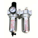 FILTRO RIDUTTORE REGOLATORE MANOMETRO PRESSIONE ATTACCO 1/2" OLIATORE PER COMPRESSORE 611sa