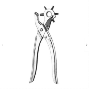 PINZA FUSTELLATRICE OCCHIELLI FORI CINTURA FORATRICE CUOIO PELLE PINZE 518TO