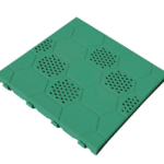KIT 4 PZ PIASTRELLA MATTONELLA PAVIMENTO MODULABILE GIARDINO BOX PVC 40x40cm 104