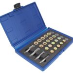 KIT SCARICO TAPPO COPPA OLIO FILETTI RIPARAZIONE FILETTATURA AUTO 64pz 721sa